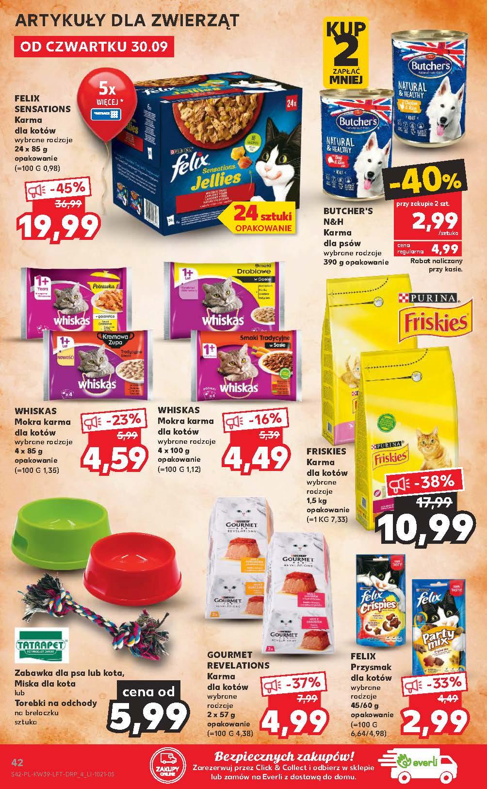 Gazetka promocyjna Kaufland do 06/10/2021 str.42