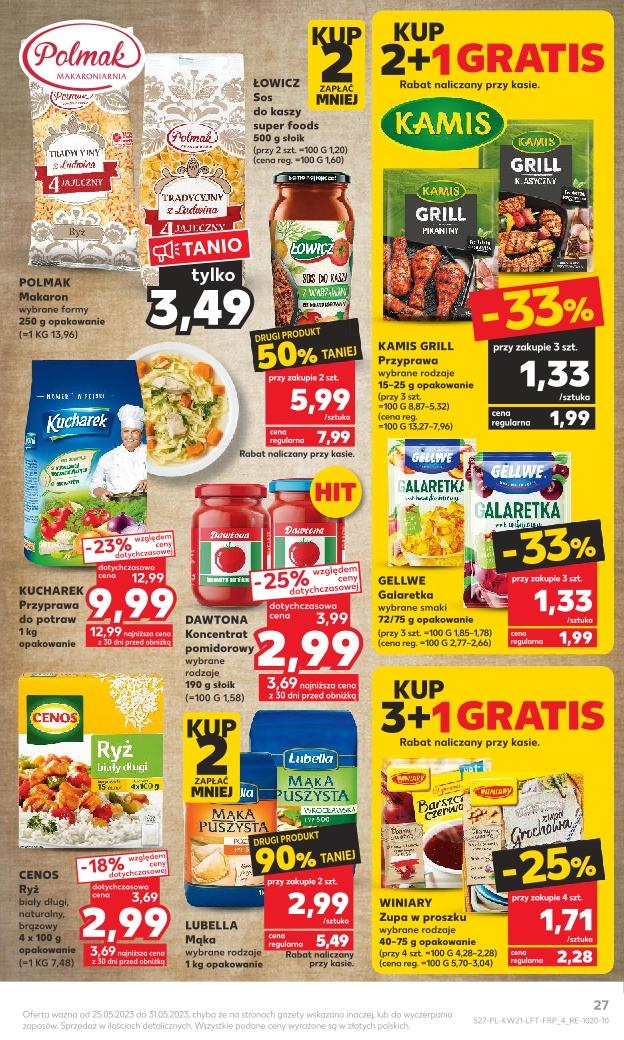 Gazetka promocyjna Kaufland do 31/05/2023 str.27