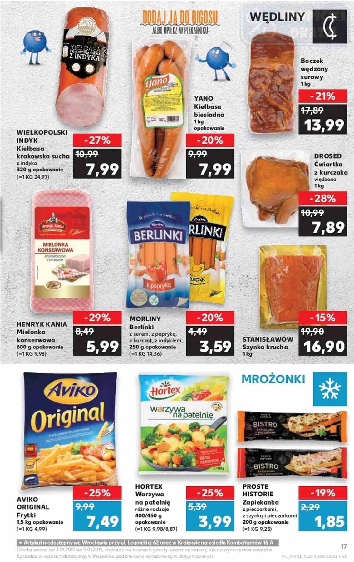 Gazetka promocyjna Kaufland do 09/01/2019 str.17