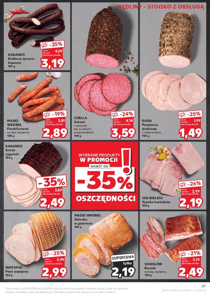 Gazetka promocyjna Kaufland do 05/06/2024 str.29