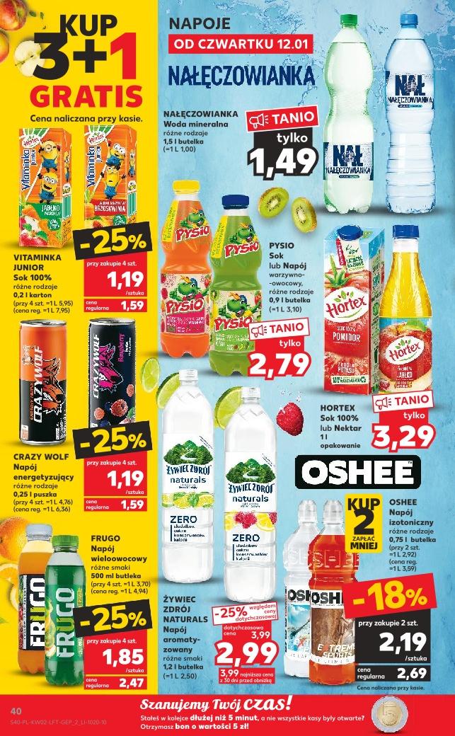 Gazetka promocyjna Kaufland do 18/01/2023 str.40