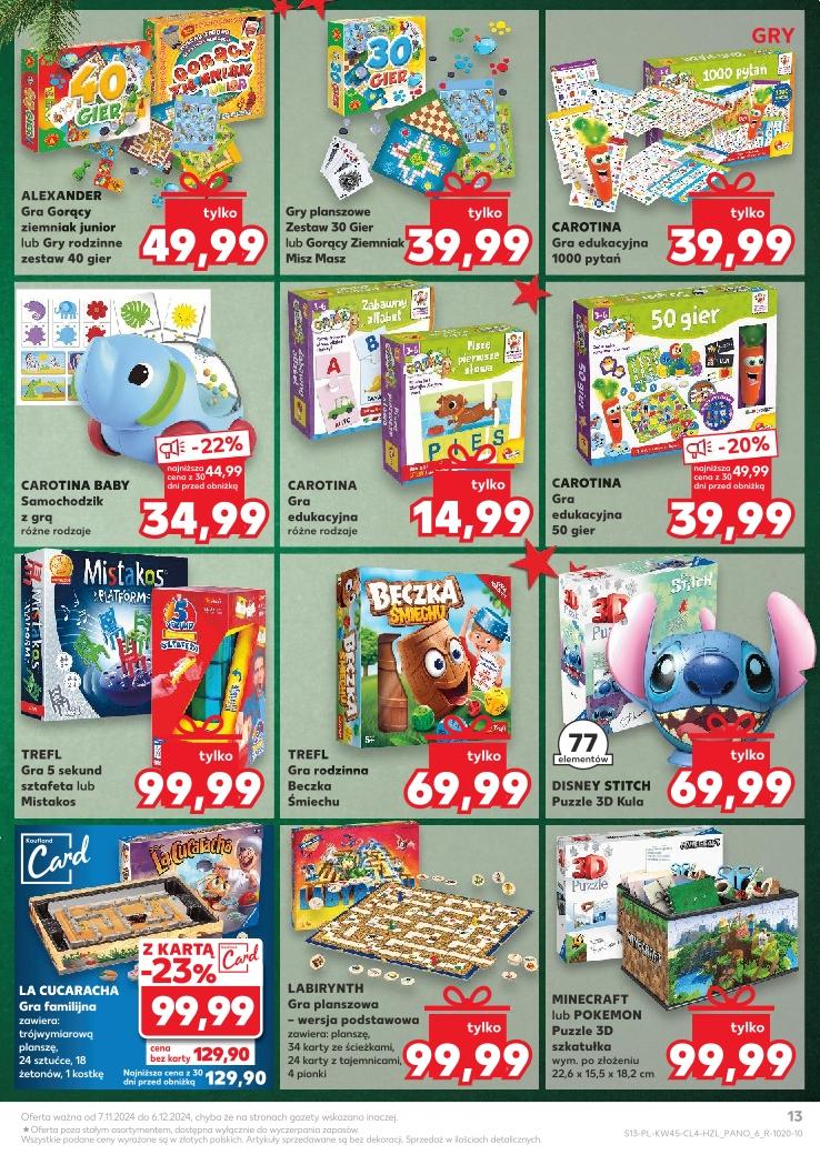 Gazetka promocyjna Kaufland do 06/12/2024 str.13