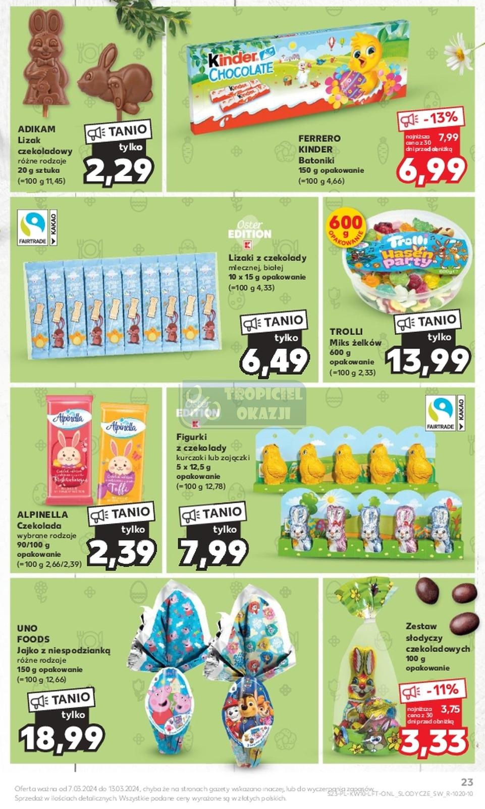 Gazetka promocyjna Kaufland do 13/03/2024 str.23