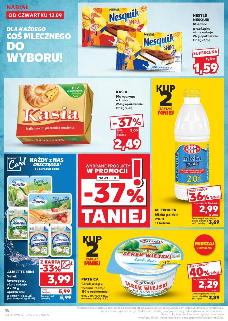 Gazetka promocyjna Kaufland do 18/09/2024 str.48