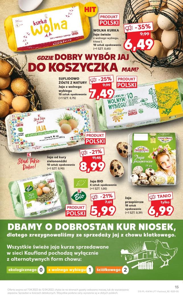 Gazetka promocyjna Kaufland do 12/04/2022 str.15