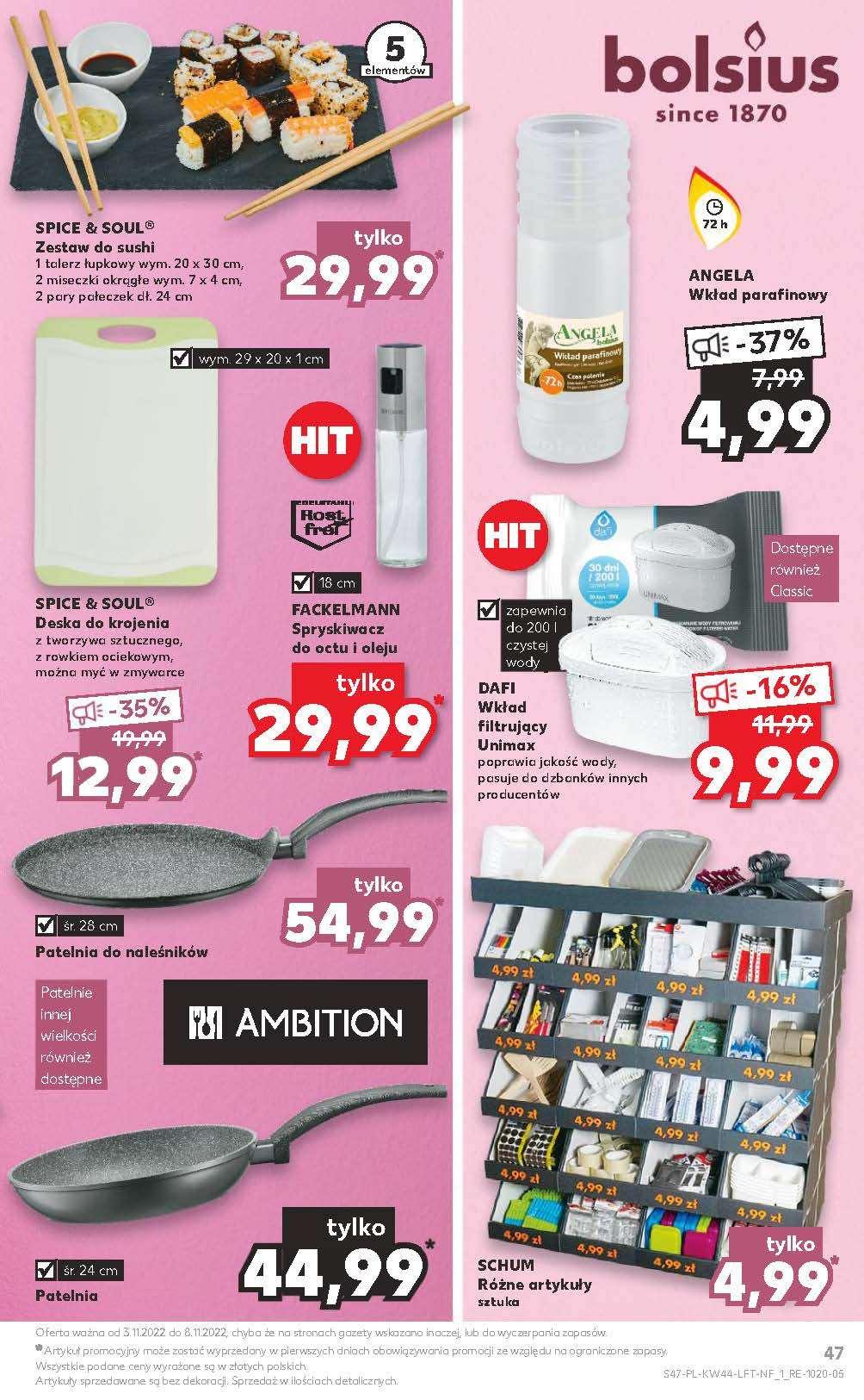 Gazetka promocyjna Kaufland do 09/11/2022 str.47