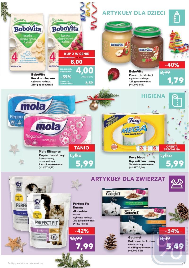 Gazetka promocyjna Kaufland do 03/01/2018 str.21