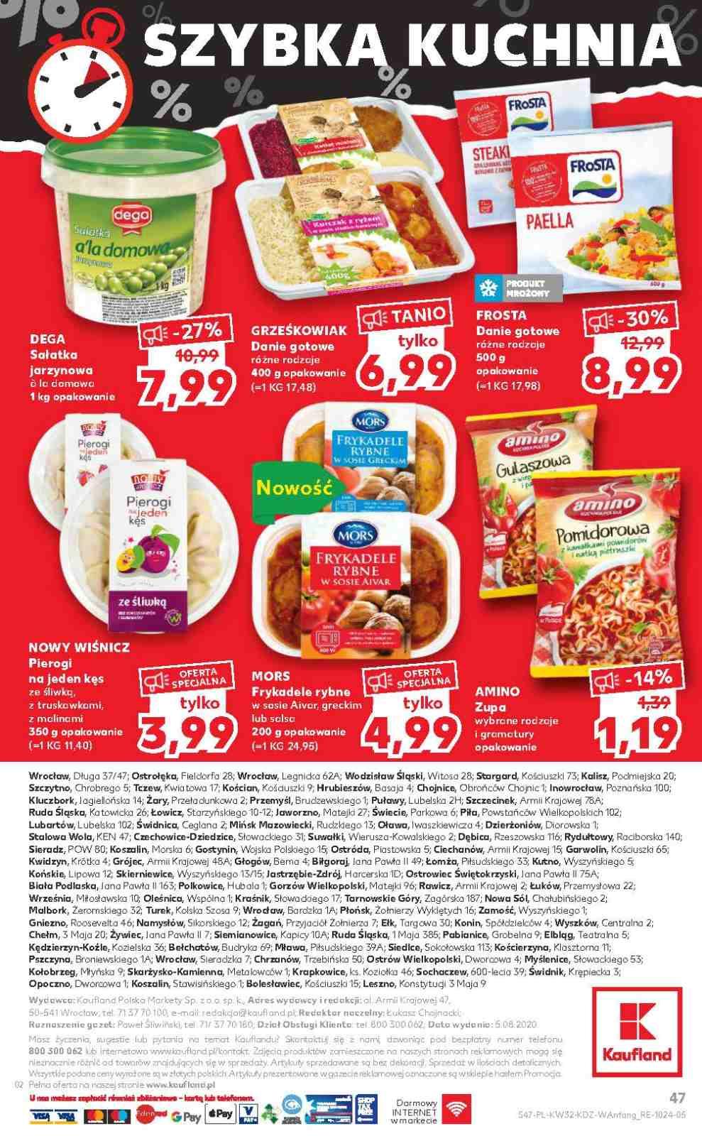 Gazetka promocyjna Kaufland do 12/08/2020 str.47