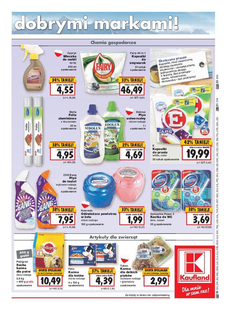 Gazetka promocyjna Kaufland do 18/11/2015 str.23