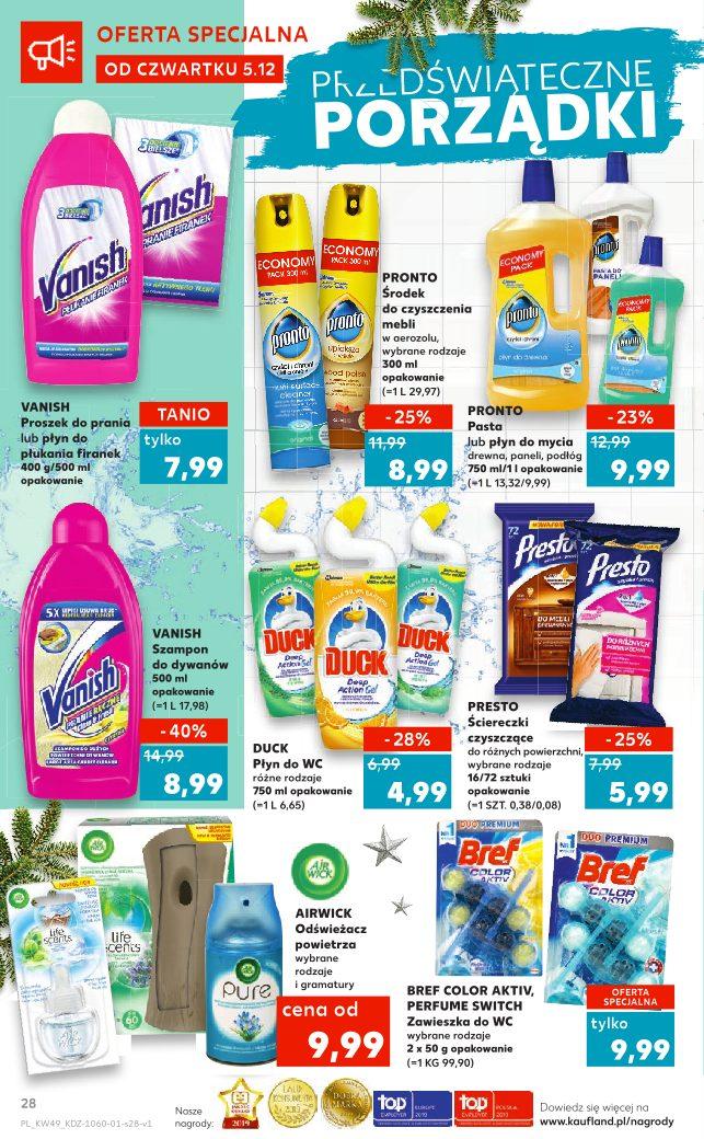 Gazetka promocyjna Kaufland do 11/12/2019 str.28