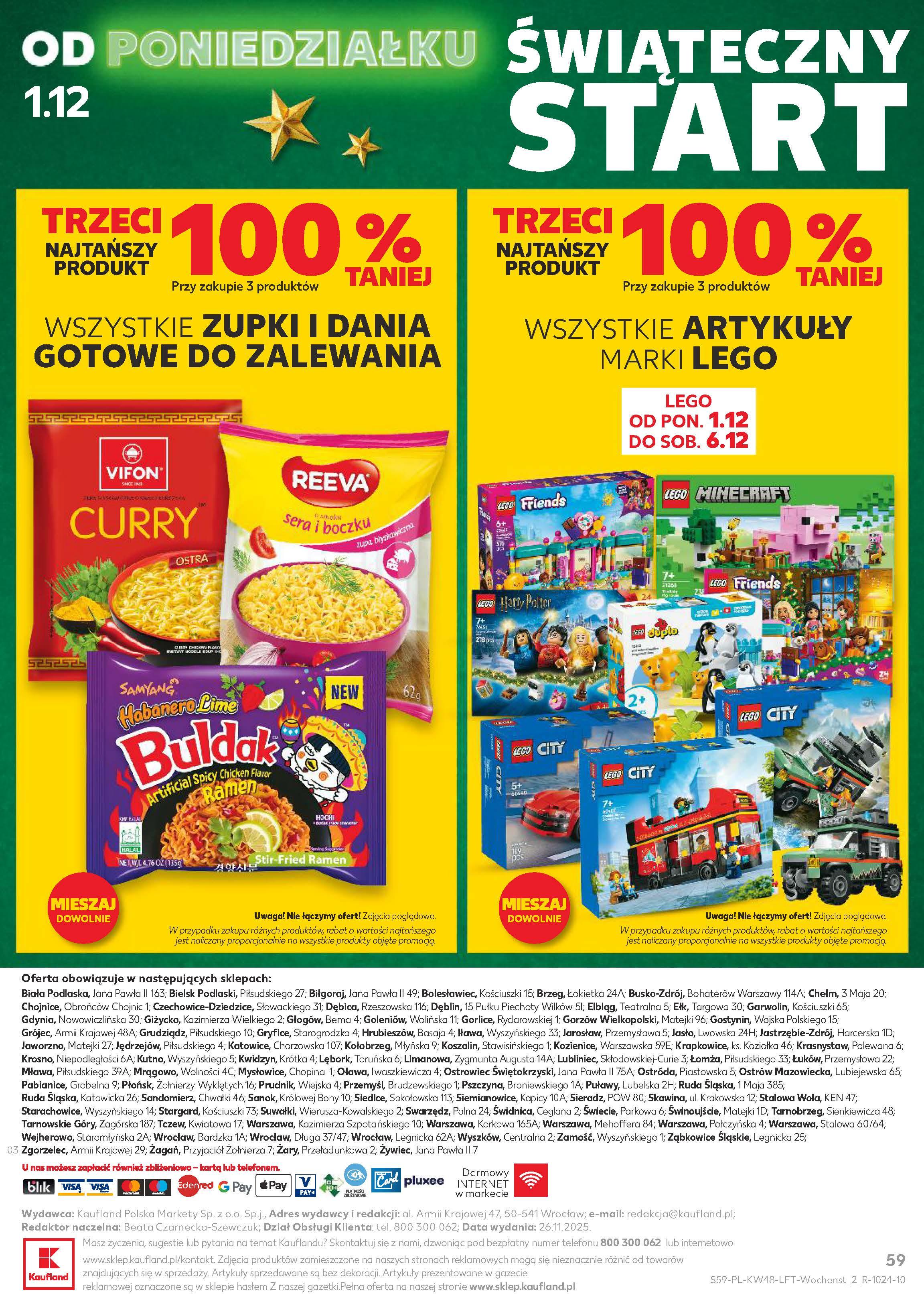 Gazetka promocyjna Kaufland do 03/12/2025 str.59