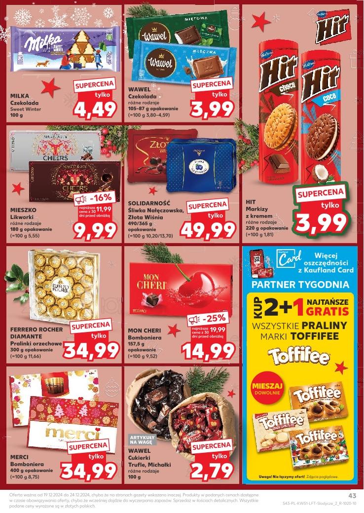 Gazetka promocyjna Kaufland do 24/12/2024 str.43