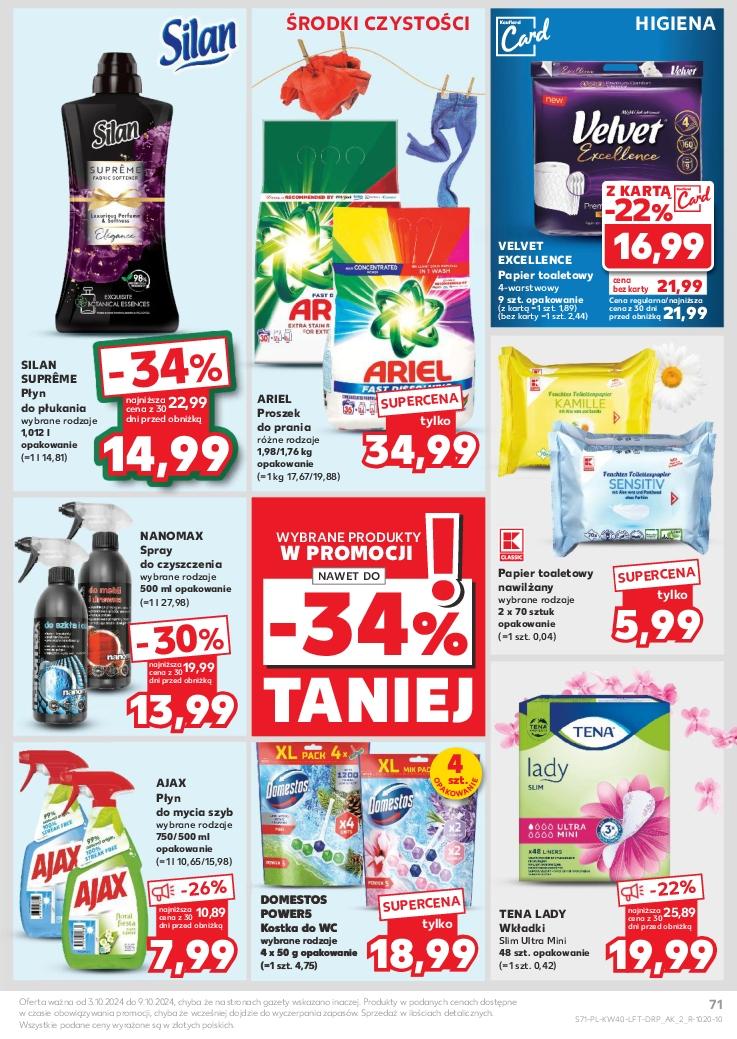 Gazetka promocyjna Kaufland do 09/10/2024 str.71