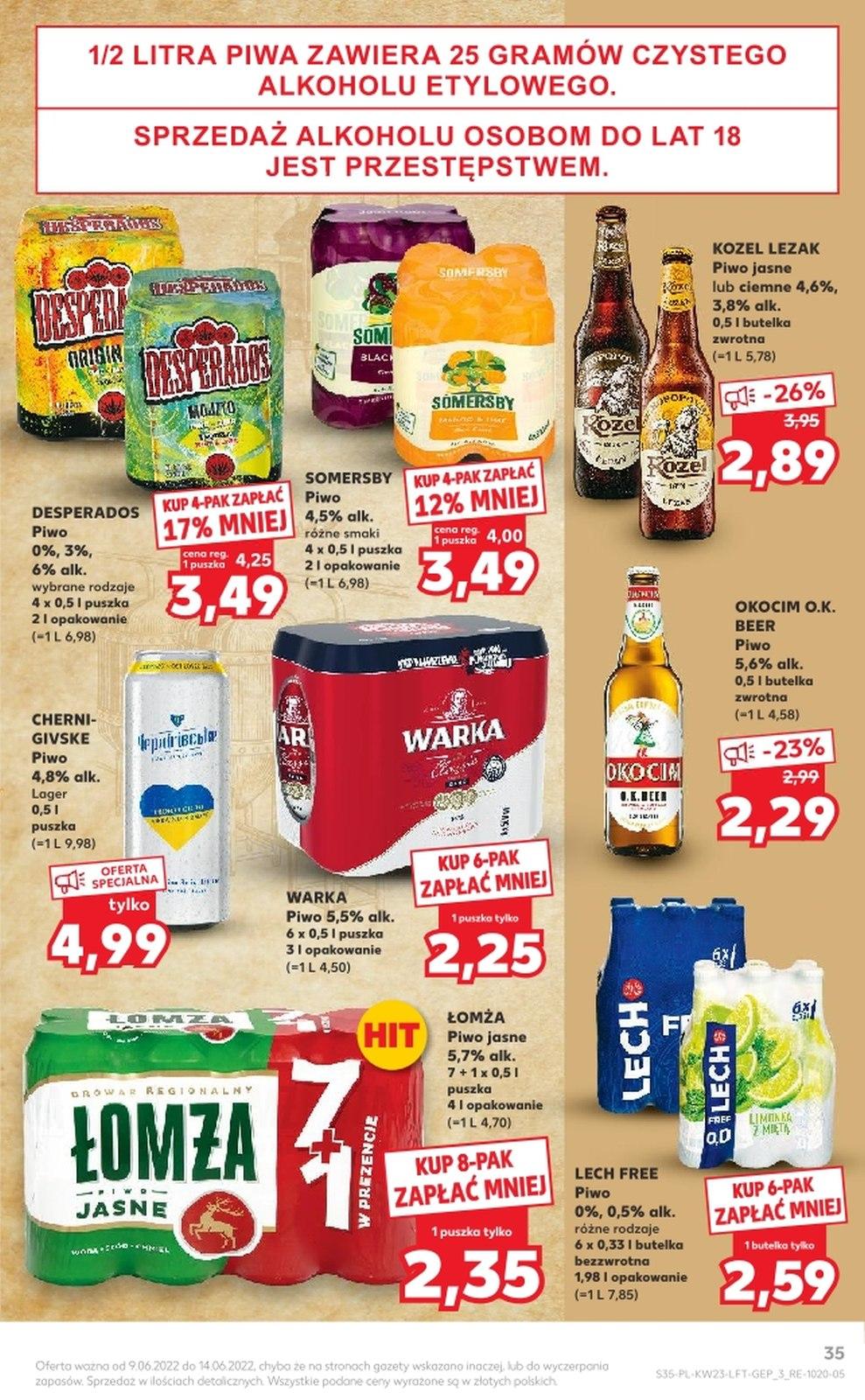 Gazetka promocyjna Kaufland do 14/06/2022 str.35