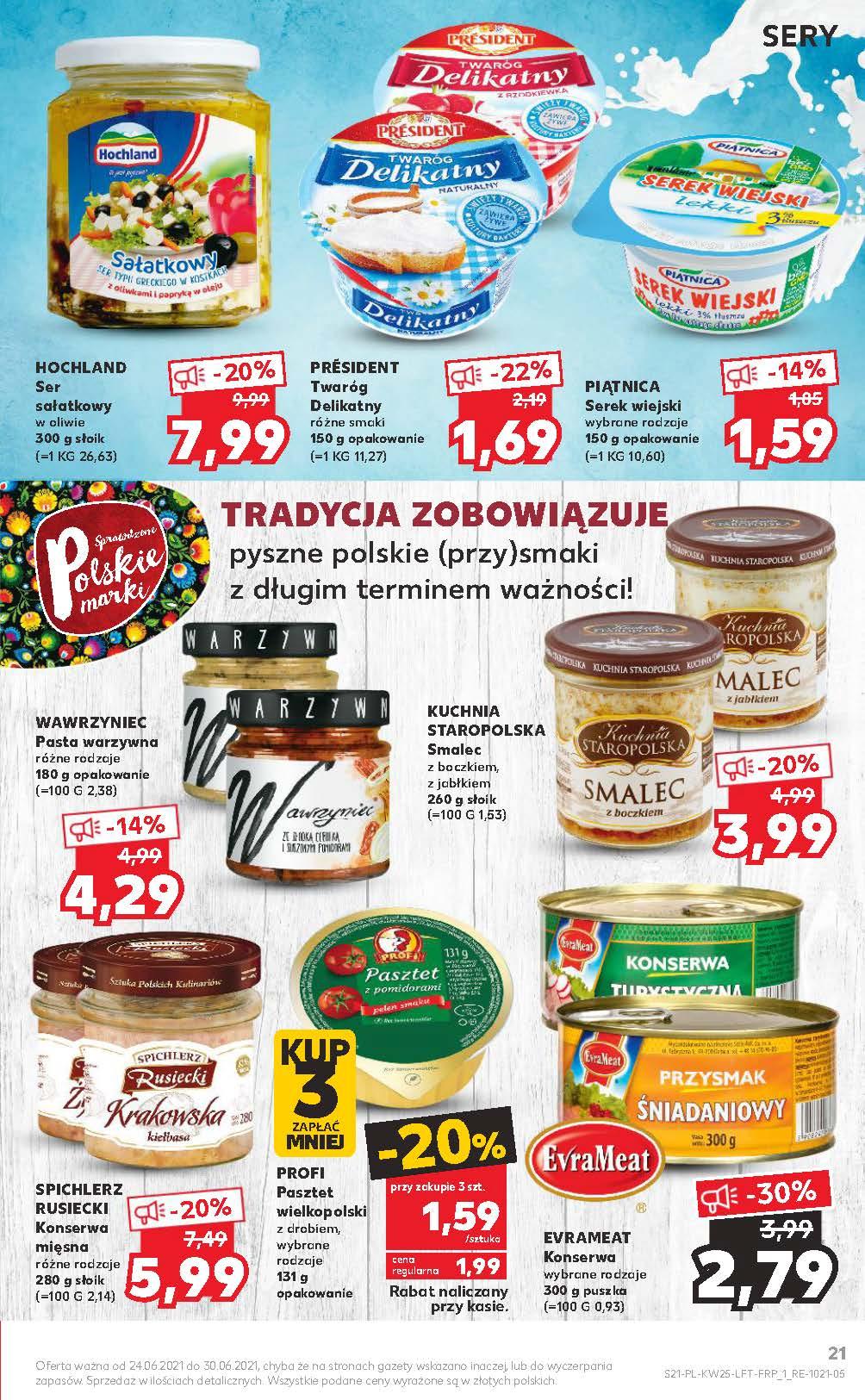 Gazetka promocyjna Kaufland do 30/06/2021 str.21