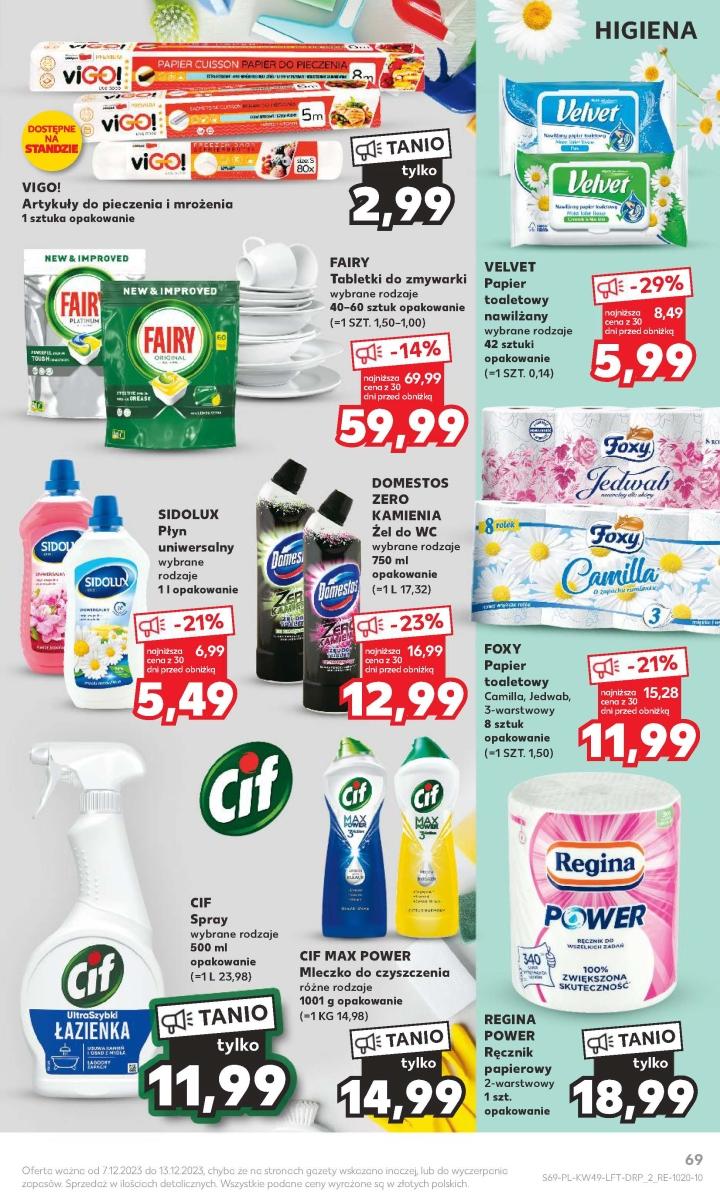 Gazetka promocyjna Kaufland do 13/12/2023 str.69