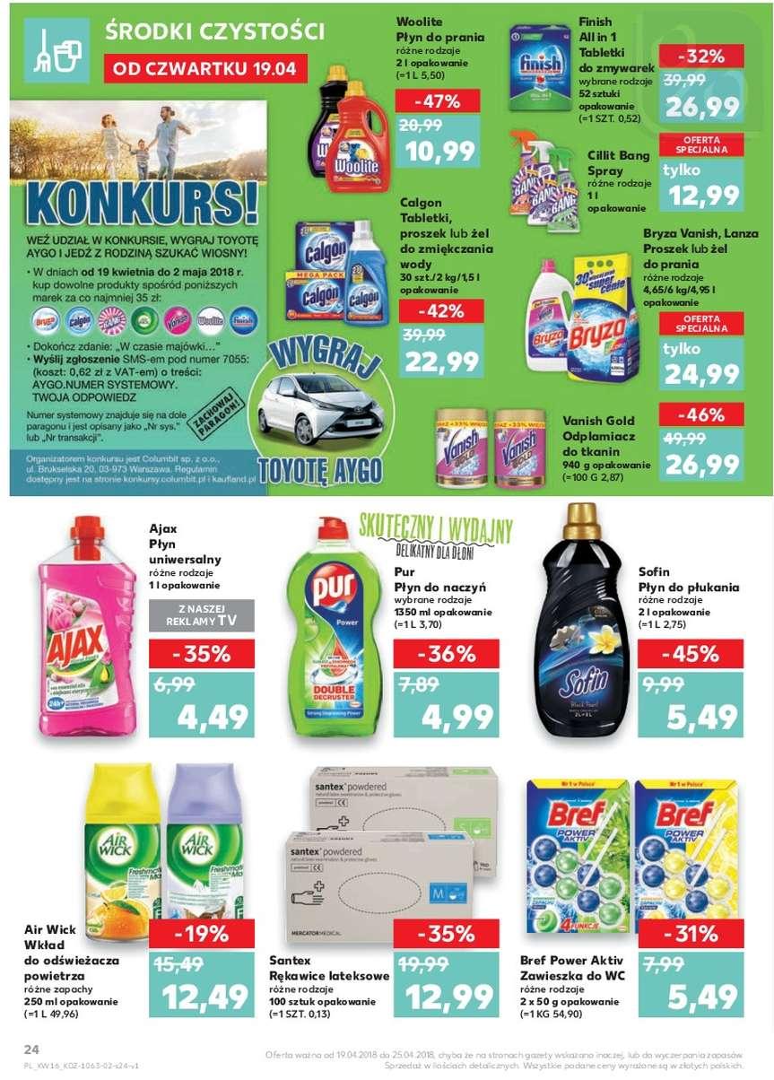 Gazetka promocyjna Kaufland do 25/04/2018 str.24