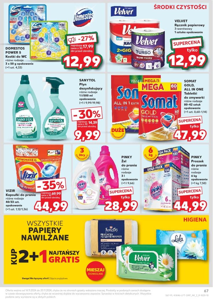 Gazetka promocyjna Kaufland do 20/11/2024 str.67