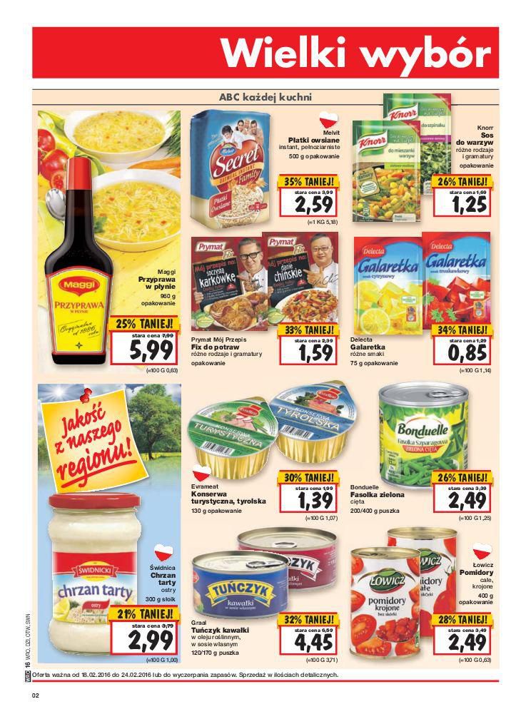 Gazetka promocyjna Kaufland do 24/02/2016 str.16