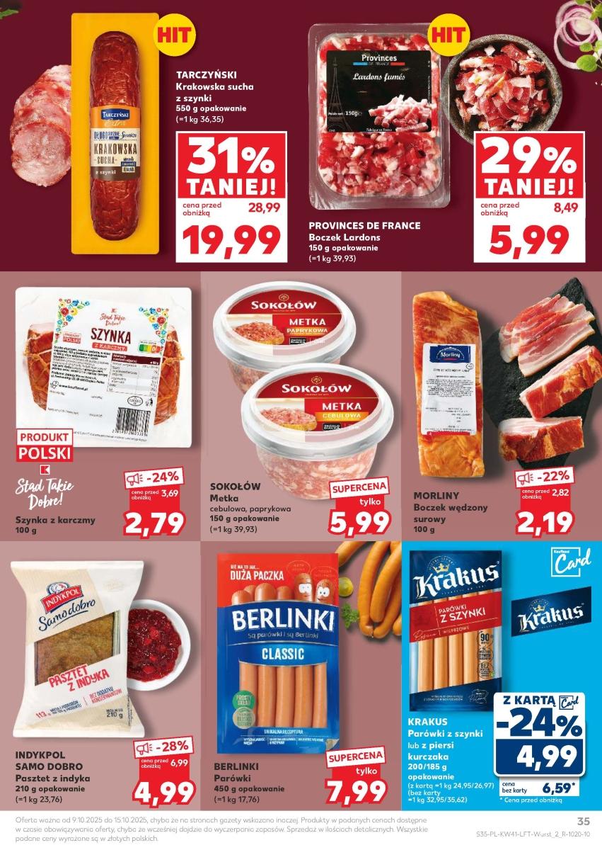 Gazetka promocyjna Kaufland do 15/10/2025 str.35