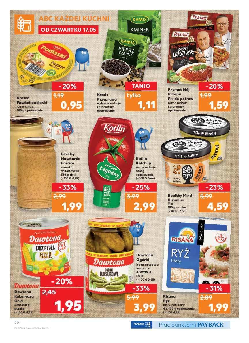 Gazetka promocyjna Kaufland do 23/05/2018 str.22