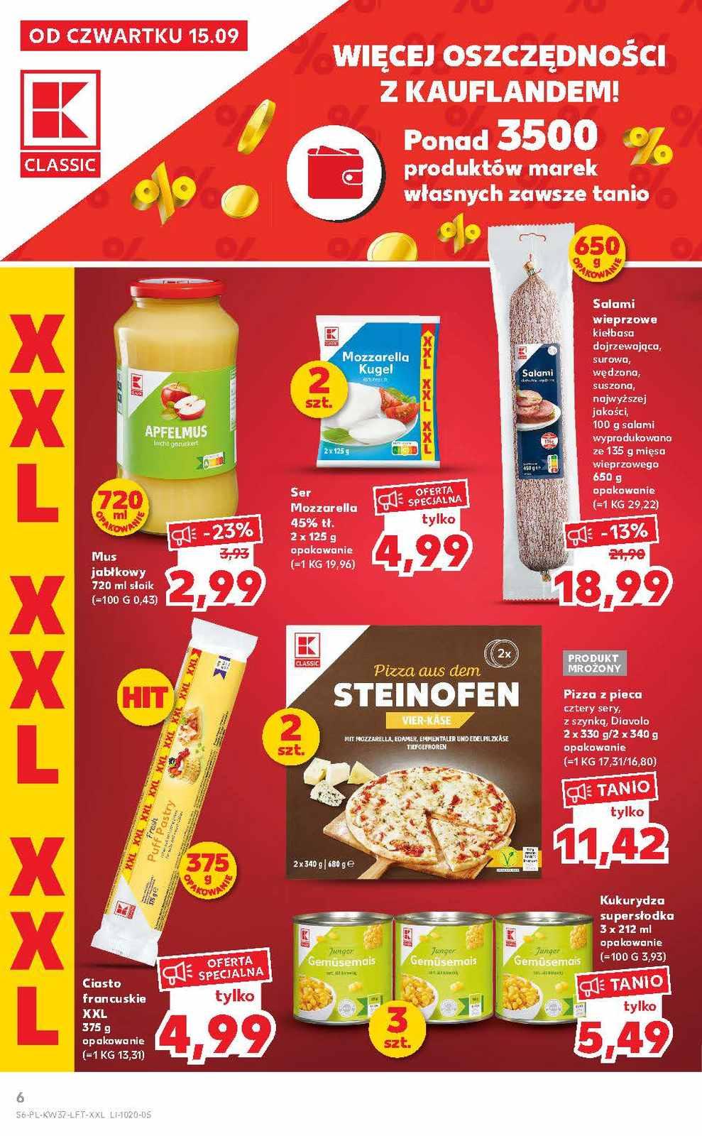 Gazetka promocyjna Kaufland do 21/09/2022 str.6