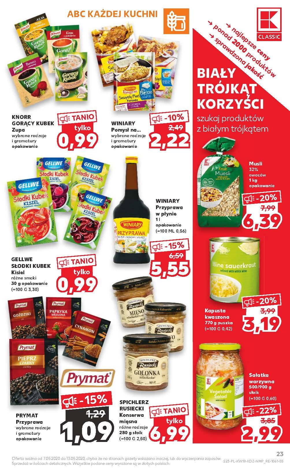 Gazetka promocyjna Kaufland do 13/05/2020 str.23