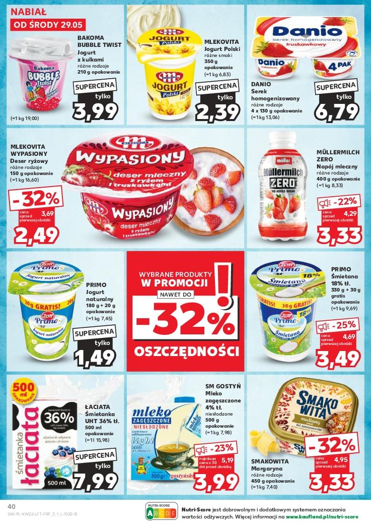 Gazetka promocyjna Kaufland do 05/06/2024 str.40