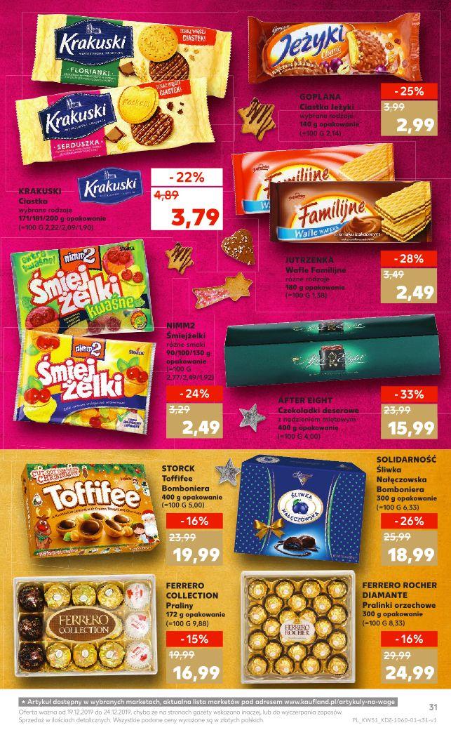 Gazetka promocyjna Kaufland do 24/12/2019 str.31