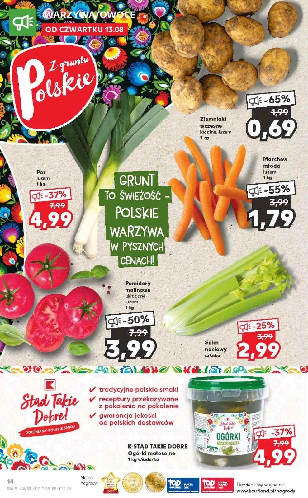 Gazetka promocyjna Kaufland do 19/08/2020 str.14