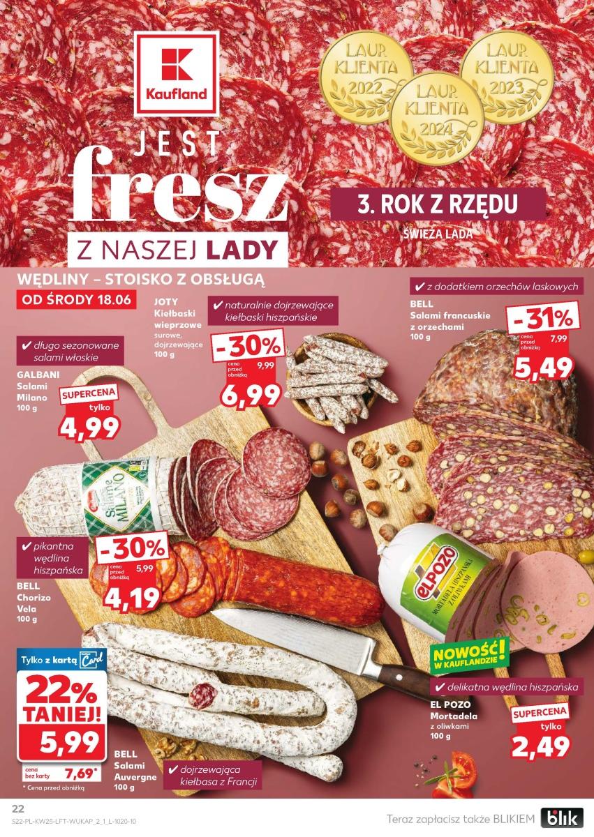Gazetka promocyjna Kaufland do 25/06/2025 str.22