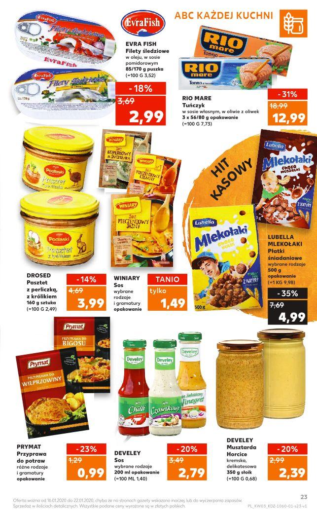 Gazetka promocyjna Kaufland do 22/01/2020 str.23