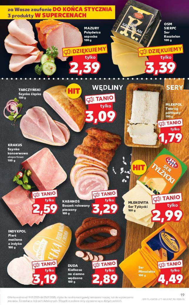 Gazetka promocyjna Kaufland do 25/01/2023 str.19