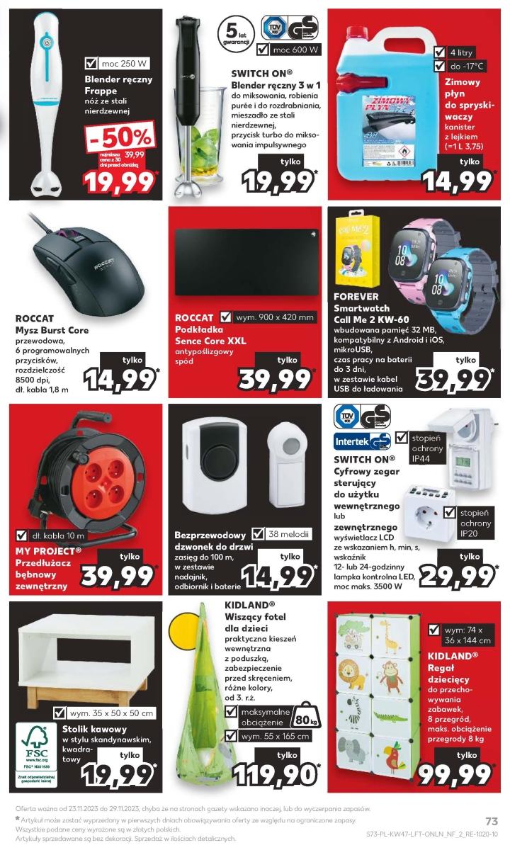 Gazetka promocyjna Kaufland do 29/11/2023 str.73