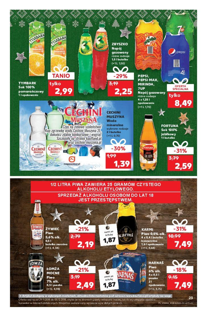 Gazetka promocyjna Kaufland do 05/12/2018 str.23