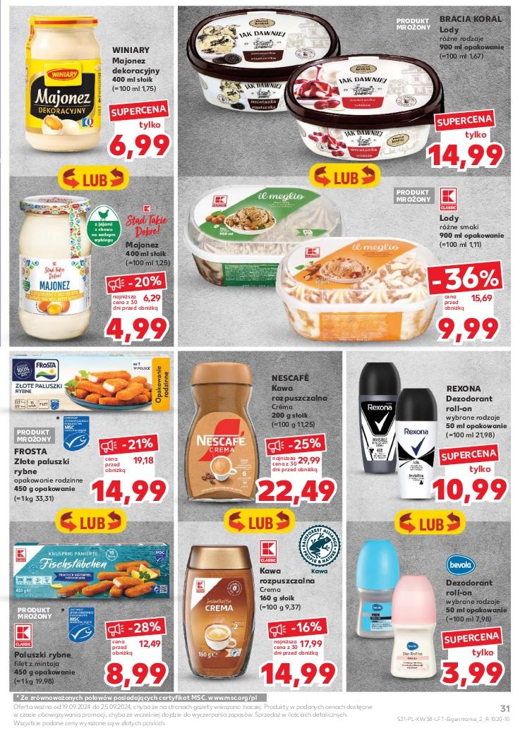 Gazetka promocyjna Kaufland do 25/09/2024 str.31