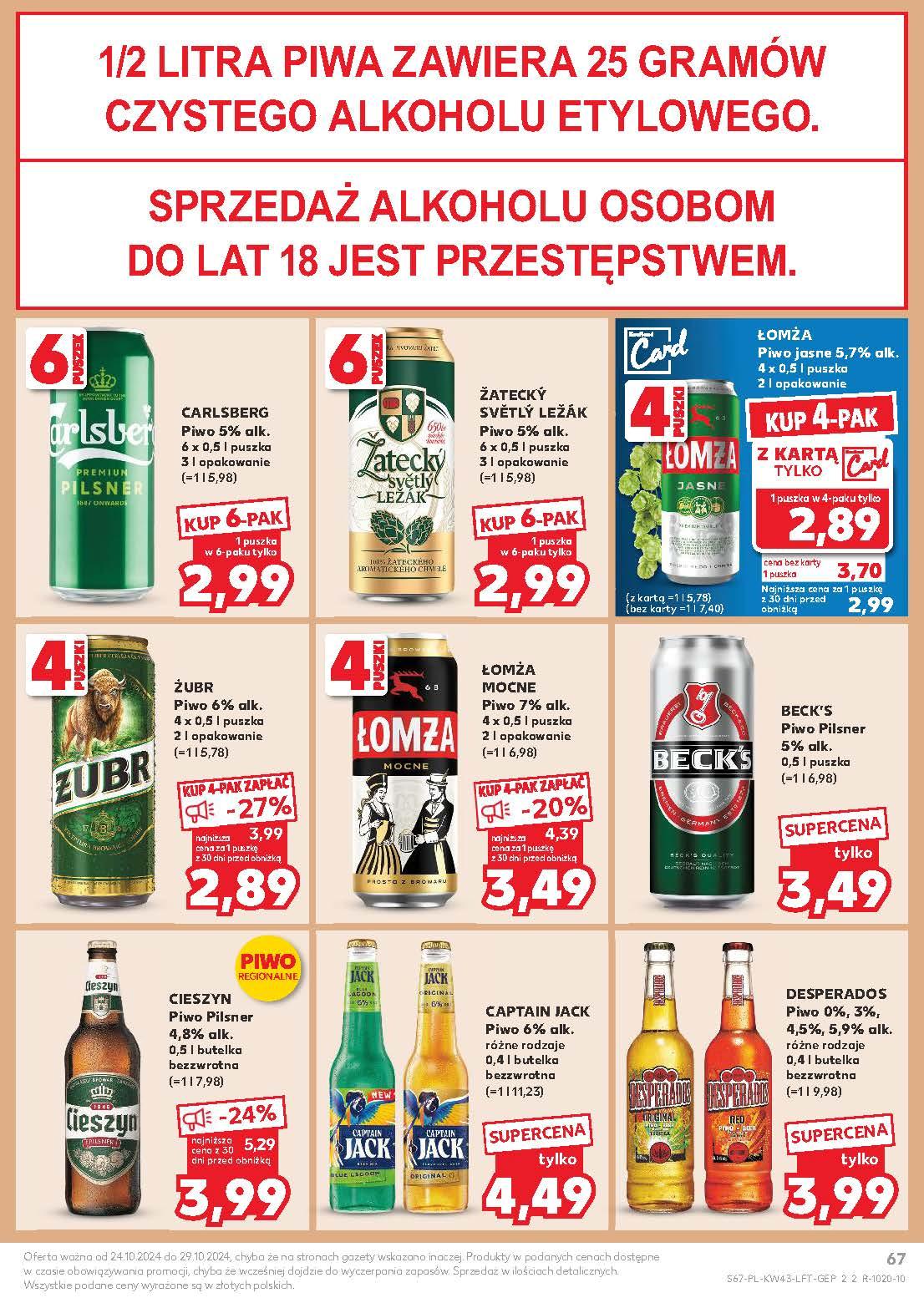 Gazetka promocyjna Kaufland do 29/10/2024 str.67