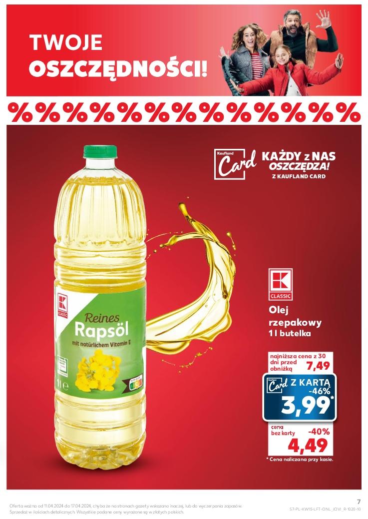 Gazetka promocyjna Kaufland do 17/04/2024 str.7