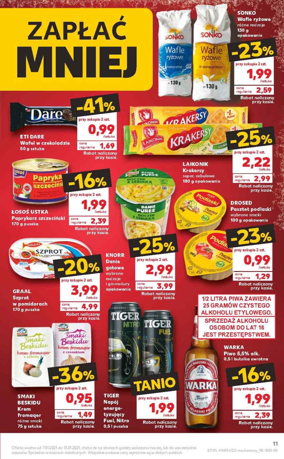 Gazetka promocyjna Kaufland do 13/01/2021 str.11