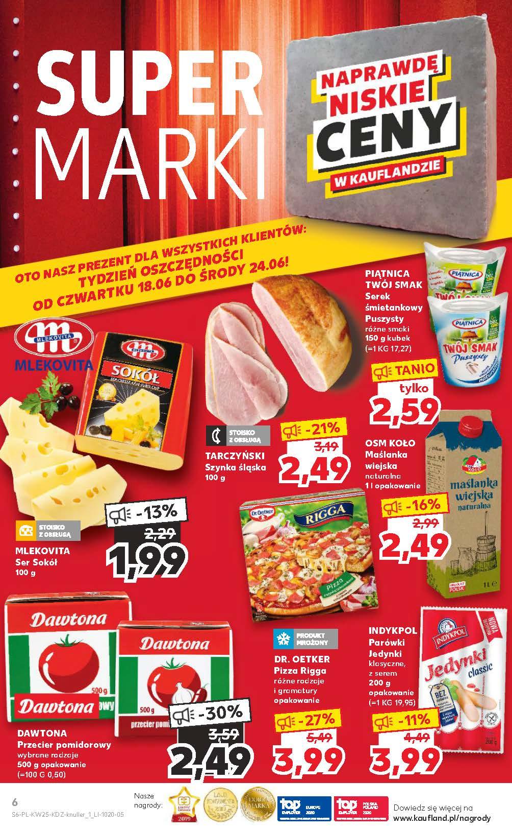 Gazetka promocyjna Kaufland do 24/06/2020 str.6