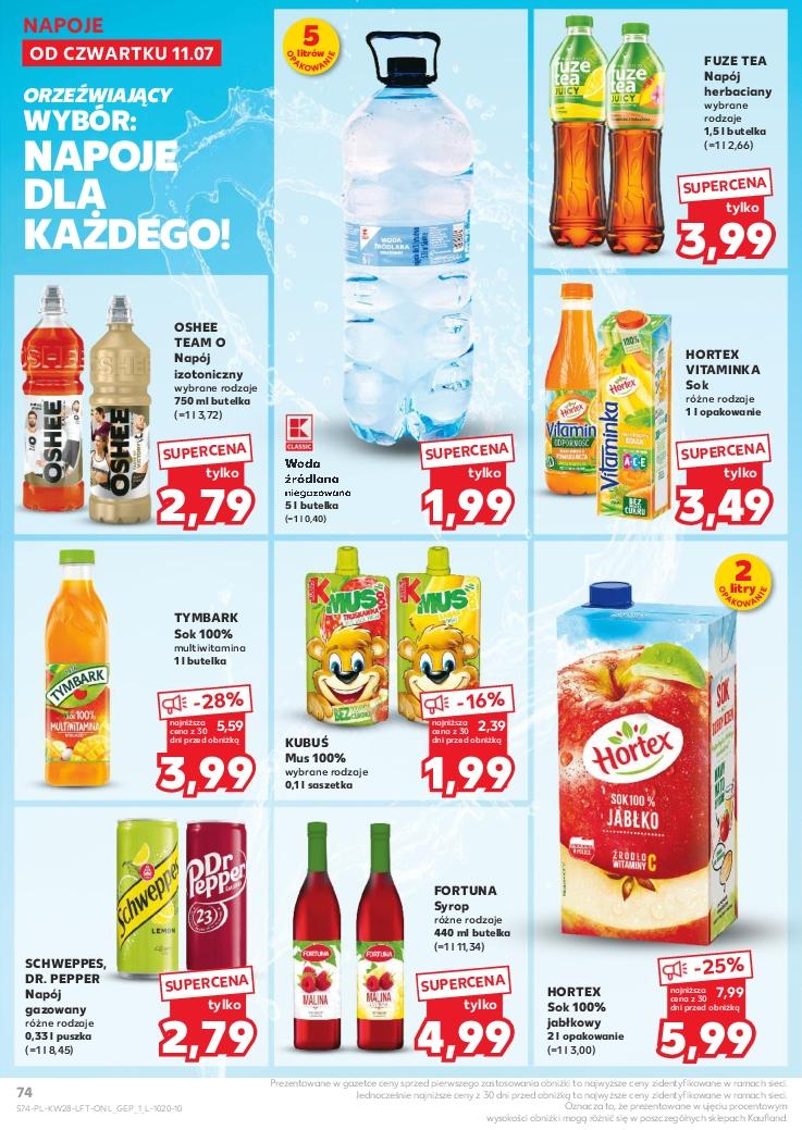 Gazetka promocyjna Kaufland do 17/07/2024 str.74