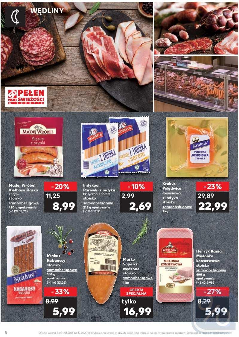 Gazetka promocyjna Kaufland do 10/01/2018 str.8