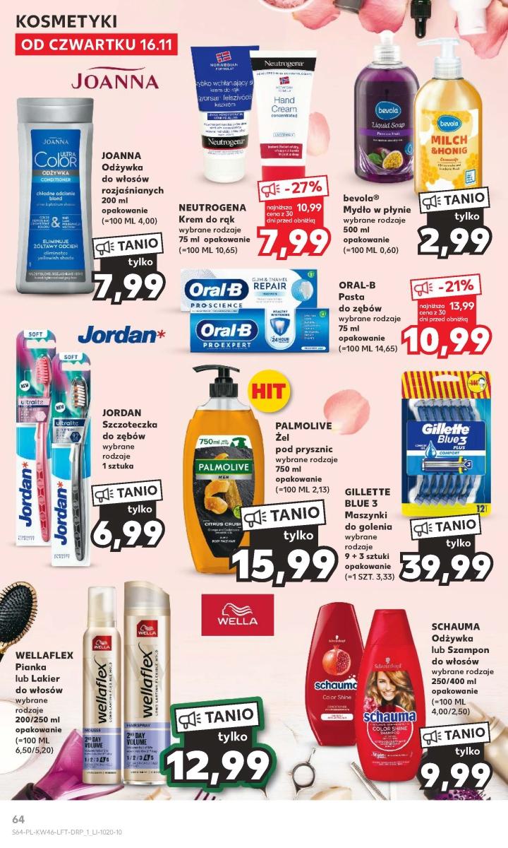 Gazetka promocyjna Kaufland do 22/11/2023 str.64