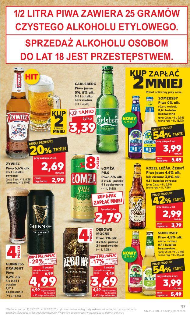 Gazetka promocyjna Kaufland do 22/03/2023 str.47