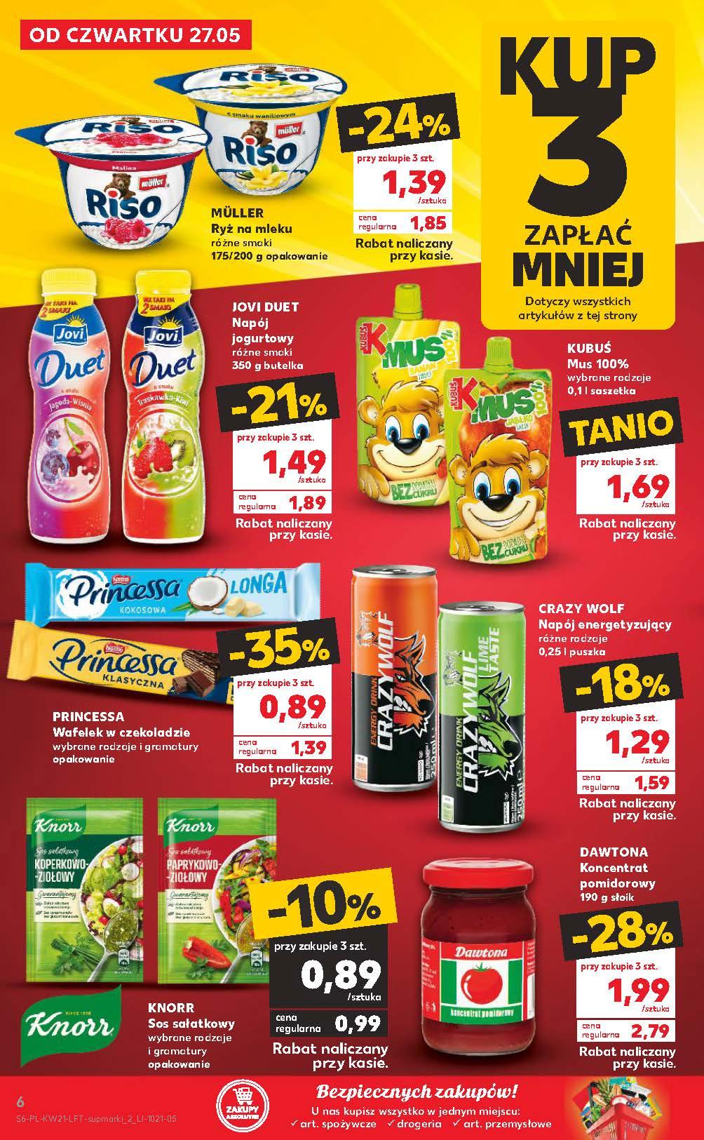 Gazetka promocyjna Kaufland do 01/06/2021 str.6