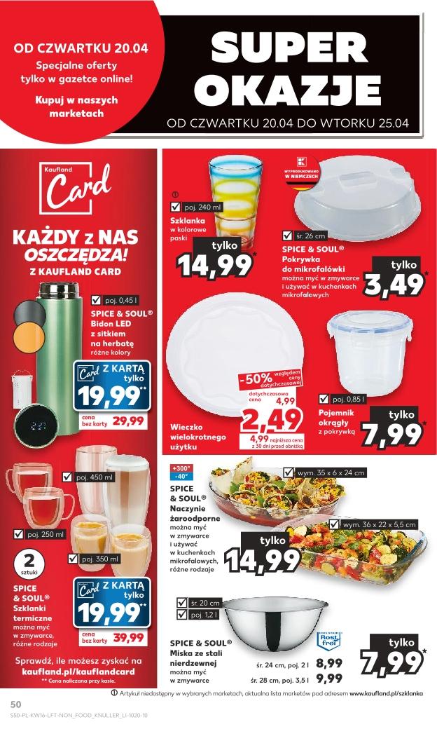 Gazetka promocyjna Kaufland do 25/04/2023 str.50