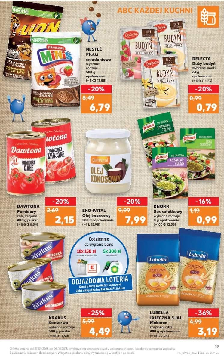 Gazetka promocyjna Kaufland do 03/10/2018 str.19