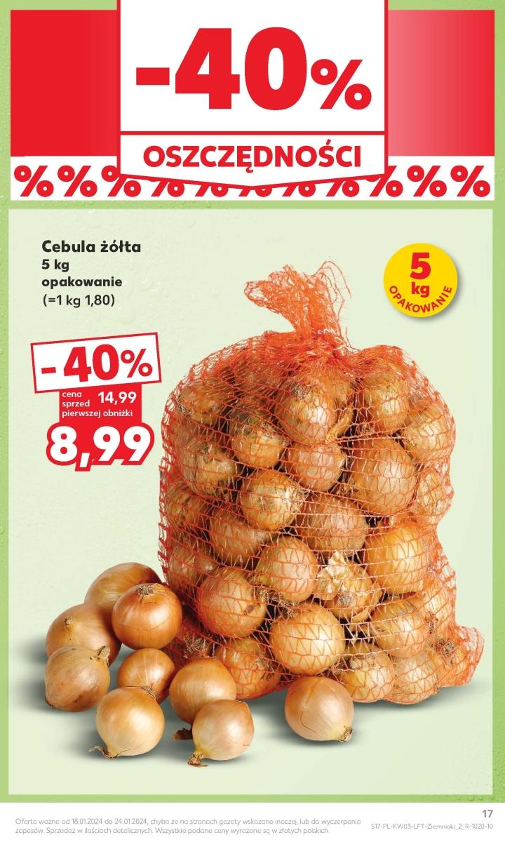 Gazetka promocyjna Kaufland do 24/01/2024 str.17