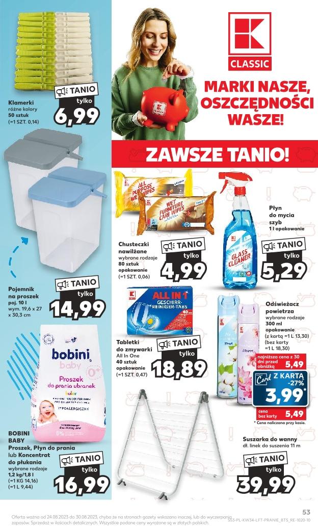 Gazetka promocyjna Kaufland do 30/08/2023 str.53