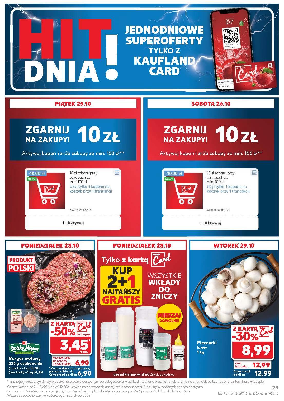 Gazetka promocyjna Kaufland do 29/10/2024 str.29